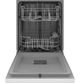 GE® 24" White Built-In Dishwasher-2