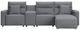 Signature Design by Ashley® Modmax II 4-Piece Pepper/Salt Right-Arm Facing Power Reclining Sectional and Chaise with Console-0