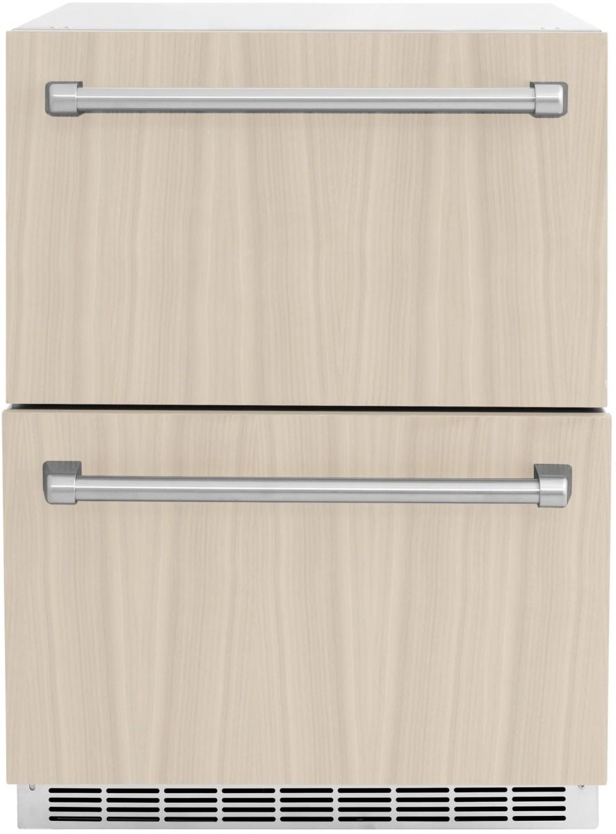 ZLINE Touchstone 4.6 Cu. Ft. Panel Ready Outdoor-Rated Refrigerator Drawers