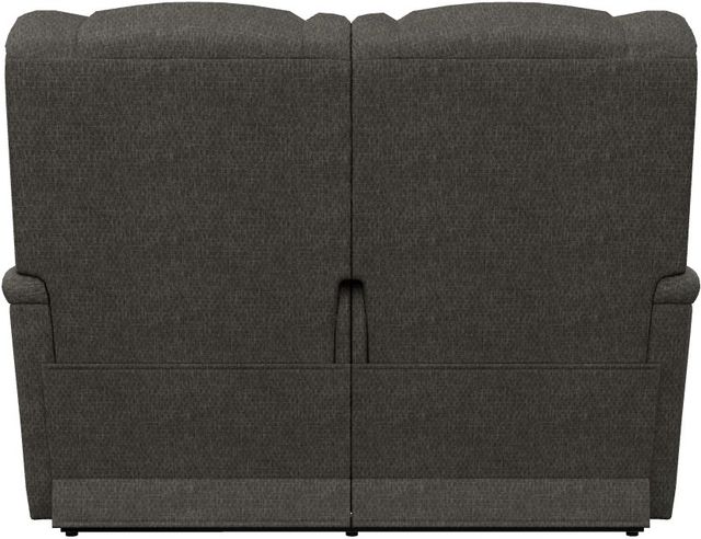 La-Z-Boy® Pinnacle Graphite Power Wall Reclining Loveseat with Headrest and Lumbar-3