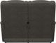 La-Z-Boy® Pinnacle Graphite Power Wall Reclining Loveseat with Headrest and Lumbar-3