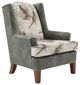 Best® Home Furnishings Field & Stream Home Andrea MFX2 Wing Back Chair with Dark Walnut Legs-0