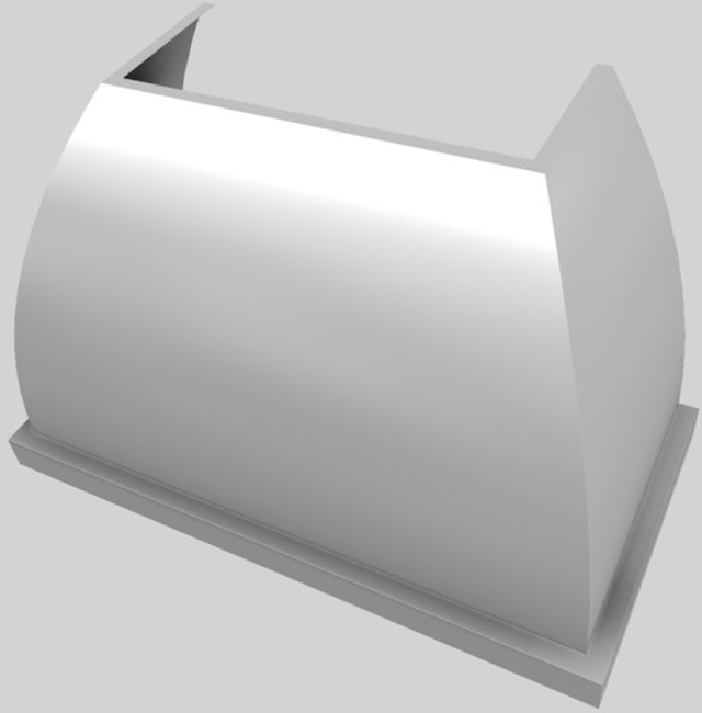 Vent-A-Hood® Designer Series 48" Stainless Steel Wall Mounted Range Hood-2