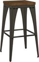 Amisco Customizable Upright Backless Bar Stool-0