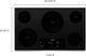 Whirlpool® 36" Stainless Steel Electric Cooktop-1
