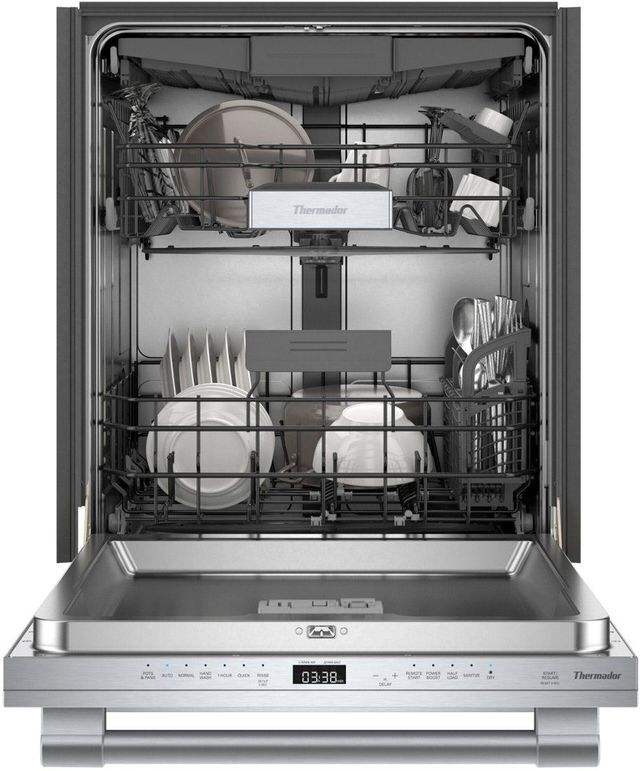 Thermador® Sapphire® 24" Stainless Steel Built In Dishwasher-2
