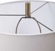 Uttermost® Anmer Antiqued Brass/Clear Table Lamp-5