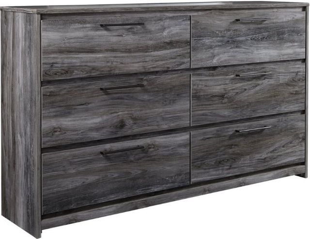 Signature Design by Ashley® Baystorm 5-Piece Gray King Panel Bed Set-2