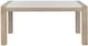 Global Furniture USA D1321 Light Gray/White Dining Table with Natural Base-1