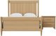 Vaughan-Bassett NordHaven Clear Maple Queen Poster Bed-2