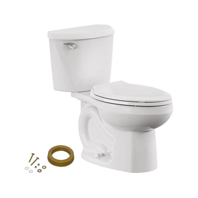 American Standard Colony® White 3 Chair-Height Elongated Bowl-0