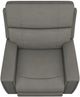 La-Z-Boy® Apollo Blue Gray Leather Power Rocking Recliner with Headrest-4