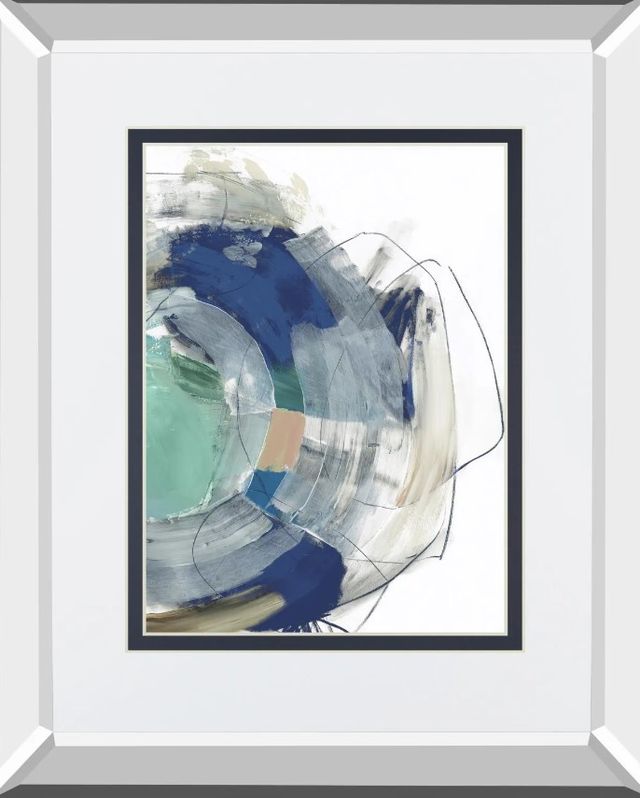 Classy Art Deluge I By PI Studio Mirror Framed Wall Art-1