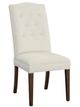 Fairfield® Customizable Entree Dining Camel Tall Back Dining Chair with Tobacco Legs and Buttons-0