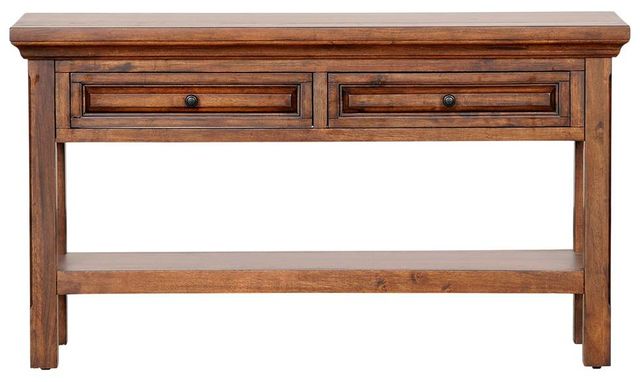 Napa Furniture Design Hill Crest Brown Sofa Table-1