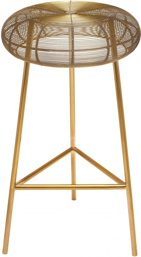 Meridian Furniture Tuscany Gold Bar Stool-1