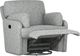 Emerald Home Albus Speckled Gray Manual Swivel Glider Recliner-1