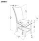 Global Furniture USA D04 7-Piece Black/White Occasional Table Set-3