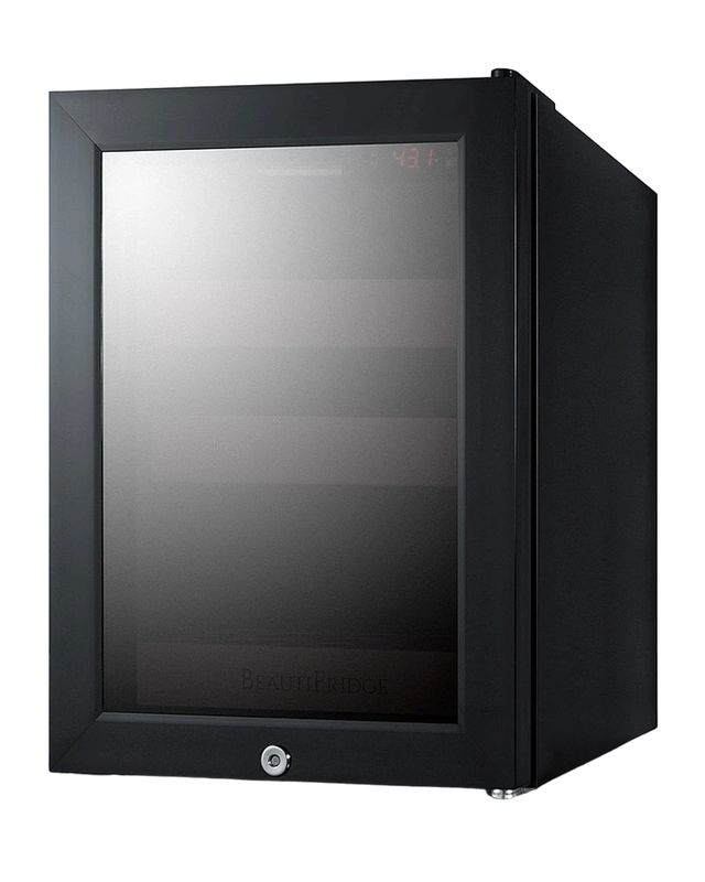 Summit® BeautiFridge 0.85 Cu. Ft. Black Compact Refrigerator-2