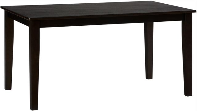 Jofran Inc. Simplicity Espresso Rectangle Dining Table-0