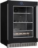 Silhouette® Reserve 24” Black Wine Cooler-2