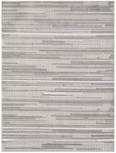 KAS Rugs Calla Gray Denni 5'x7' Area Rug-0