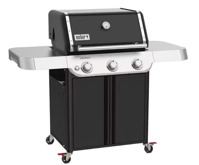 Weber® Genesis E-315 3-Burner Black Freestanding Natural Gas Grill-2