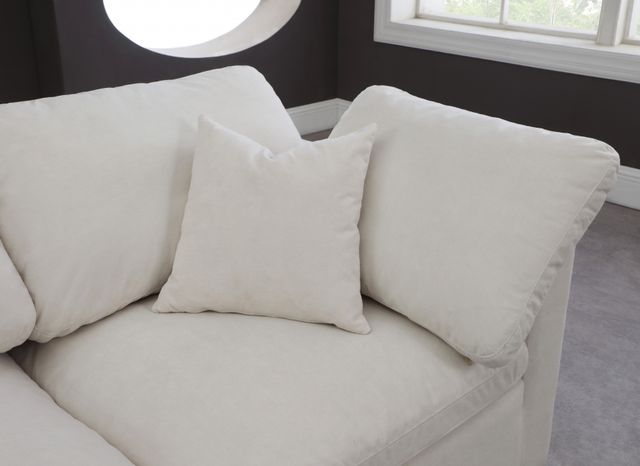 Meridian Furniture Plush 6-Piece Cream Modular Sectional-3