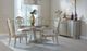 Najarian Furniture Florence Silver Dining Side Chair-1