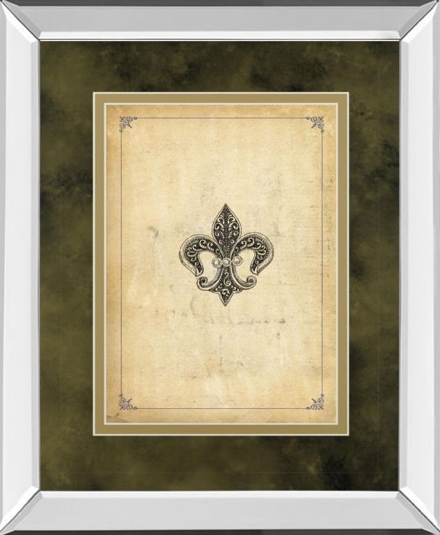 Classy Living Alexey Paviuts Fleur Di Lies I Mirror Framed Wall Art-0
