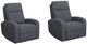 Parker House® Thriller Natural Beauty Denim Power Swivel Glider Reclining Chair-1