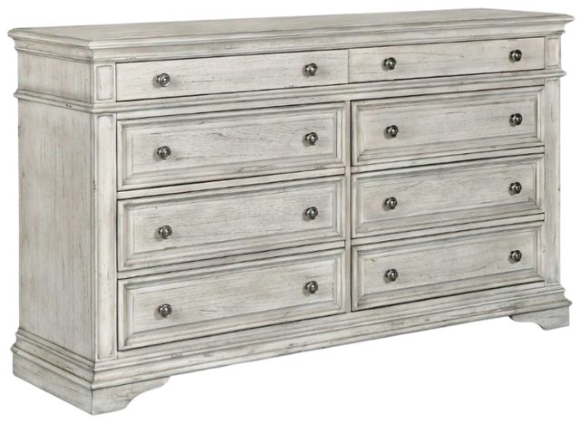 Steve Silver Co. Highland Park Cathedral White Dresser-0