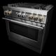 JennAir® RISE™ 36" Stainless Steel Pro Style Dual Fuel Range-4