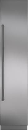 Sub-Zero® 18" Stainless Steel Right Hinge Column Freezer/Refrigerator Door Panel Kit with Pro Handle-0