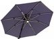 Furniture of America® Fera Blue Aluminum/Polyester Outdoor Umbrella with Large Base-1