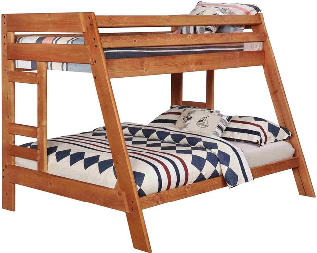 Coaster® Wrangle Hill Amber Wash Twin/Full Youth Bunk Bed-3