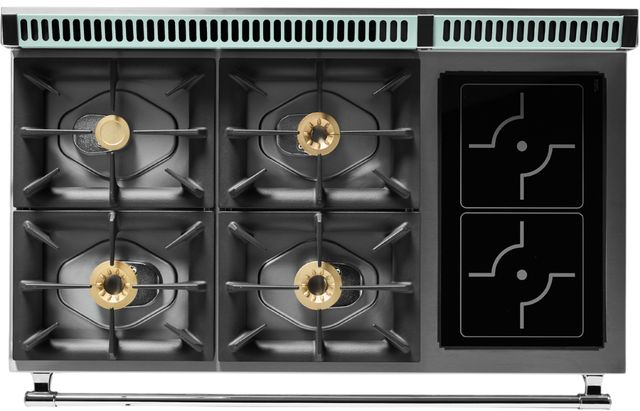 Viking® Tuscany 48" Splash Pro Style Dual Fuel Range with 2 Induction-3