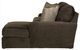Jackson Furniture Mammoth 2-Piece Chocolate Right-Arm Facing Loveseat Sectional and Chaise-2