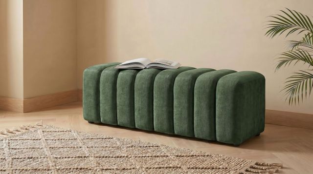 Coaster® Summer Green Upholstered Accent Bench-1
