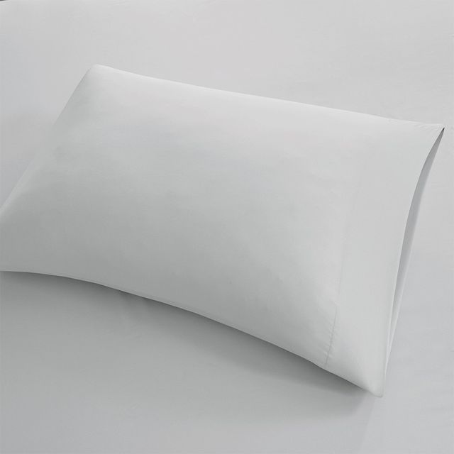 Olliix by Sleep Philosophy Smart Cool Microfiber Light Grey King Sheet Set-2