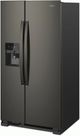 Whirlpool® 33 in. 21.4 Cu. Ft. Black Stainless Steel Side-by-Side Refrigerator-3