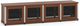 Salamander Designs® Synergy Model 247 AV Cabinet-Dark Cherry/Aluminum-0