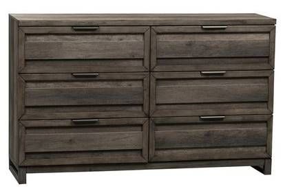 Liberty Furniture Tanners Creek 4-Piece Greystone Panel Bedroom Set-2