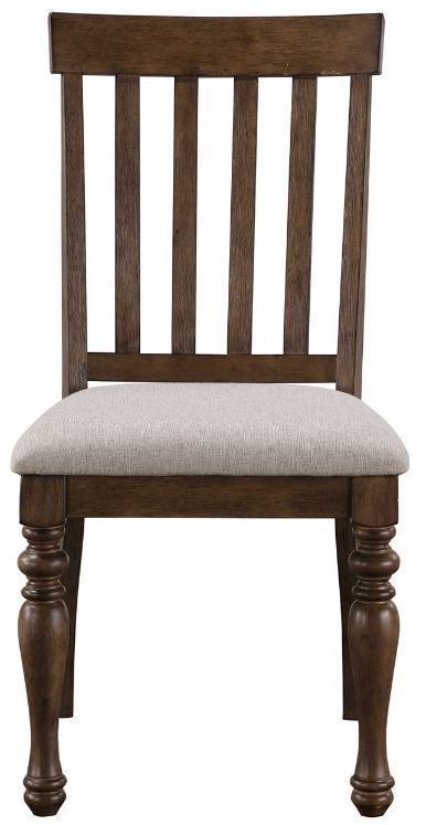 Steve Silver Co. Joanna Caramel/Oatmeal Upholstered Dining Side Chair-1