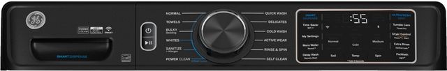 GE® 5.0 Cu. Ft. Carbon Graphite Front Load Washer-9
