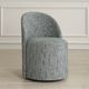 Uttermost® Roll With It Teal Dining Chair-1