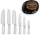 Smeg 50's Style Black Knife Block Set-5