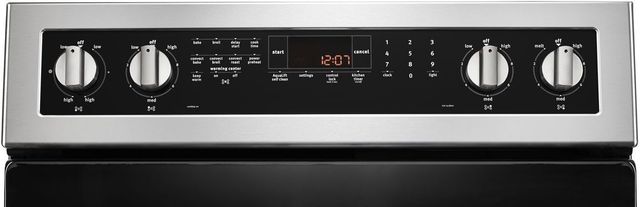 Maytag® 30" Fingerprint Resistant Stainless Steel Freestanding Electric Range-2