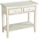 Sunny Designs™ White Sand 2-Drawer Side Table-0