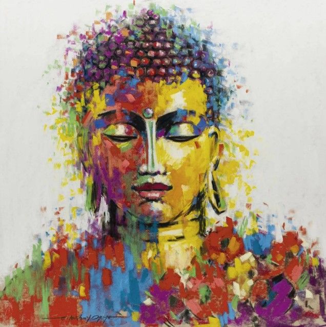 Classy Art Buddha by A. Orme Wall Art-0